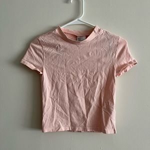 H&M Pink Crop Top Size Medium